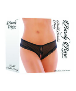 Double Window Panty, Black