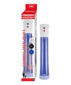 COMMANDER EXTRA LARGE ELECTRIC PUMP-BLUE