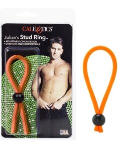 JULIAN'S STUD RING ORANGE