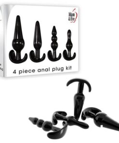 4 Piece Anal Plug Kit