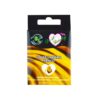 Condón Sabor y Aroma Mango Cartera c/ 3 piezas Condones DL