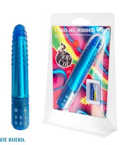 7'' Ribbed Neo Jel Vibe Blue