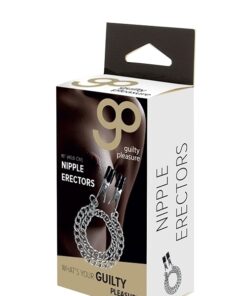 Block Busters Nipple Clamps Silver - Guilty Pleasure