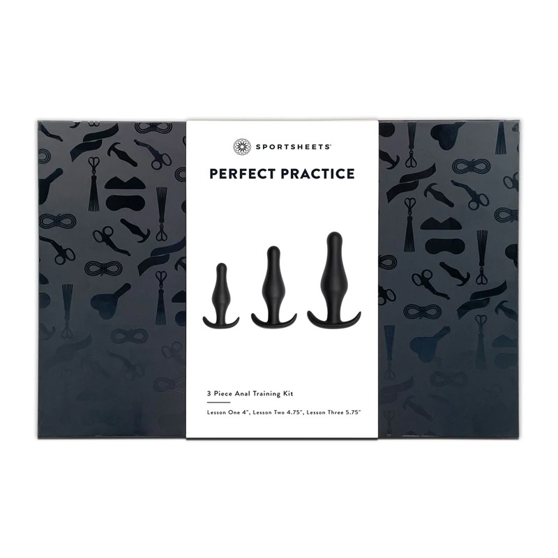Kit de Entrenamiento Anal Perfect Practice 3 Piezas Sportsheets