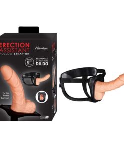 ERECTION ASSISTANT HOLLOW STRAP-ON 8″