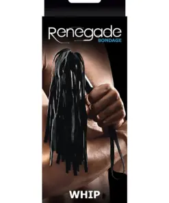 Renegade Bondage - Whip - Black