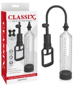 Classix Large Penis Enlargement Pump - Clear