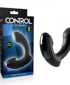 Sir Richard's Control Silicone P-Spot Massager- Black