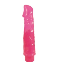 572-PK/7 1/2' VIBRATING JELLY - PINK