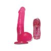 7 1/2" Vibe Slim Jelly- Pink