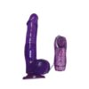 7 1/2" Vibe Slim Jelly Purple