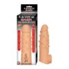 2958-1/NATURAL REALSKIN SPIKED VIBRAT