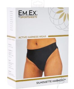 em.ex: L blk/blk Silhouette Large
