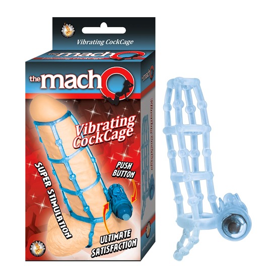 THE MACHO VIBRATING COCKCAGE – BLUE · fotografía 1