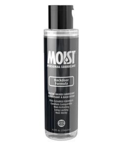 Moist Personal Lubricant - Backdoor Formula 4.4 oz