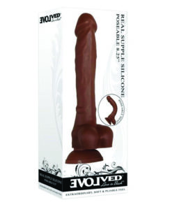 Real Supple Silicone Poseable Dark 8.25"