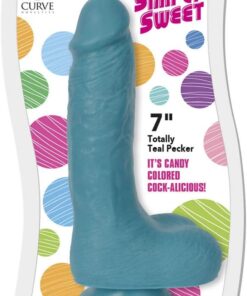 Simply Sweet 7" Totally Teal Pecker CN-11-0407-42
