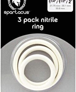 Spartacus 3 pack nitrile ring white