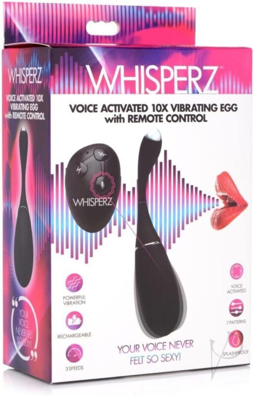 Huevo Vibrador con Control Remoto y Activación por Voz Whisperz CalExotics