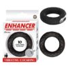ENHANCER VIBRATING COCKRING-BL
