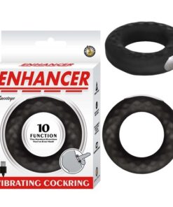 ENHANCER VIBRATING COCKRING-BL