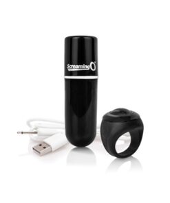 Charged Vooom Remote Control Mini Vibe - Black (Bulk)