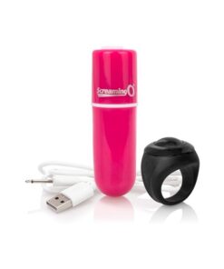 Charged Vooom Remote Control Mini Vibe - Pink (Bulk)