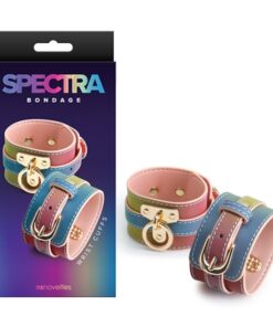 Spectra Bondage - Wrist Cuffs - Rainbow