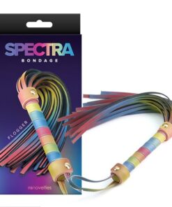 Spectra Bondage - Flogger - Rainbow