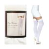 Opaque Thigh Highs - One Size - White