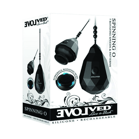 Estimulador de Clítoris con Rotación Spinning O Negro Evolved Recargable