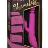 Vibrador Rabbit Shameless Slim Player Recargable Rosa CalExotics