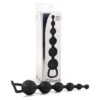 Silicone Butt Beads Black