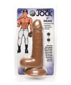 JOCK Baseball Brian 7" Dildo w/ Balls Medium