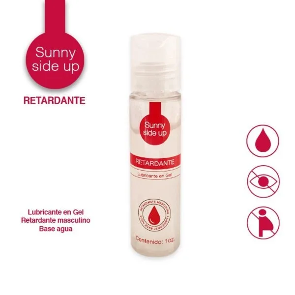 Lubricante en Gel Retardante Masculino Sunny Side Up 30ml