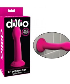 Dillio 6" Please-Her - Pink