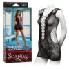 SCANDAL PEEK-A-BOO MINI DRESS