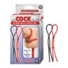 MY COCKRING EXTREME COCKTIE-PACK OF TWO-BLACK & RED