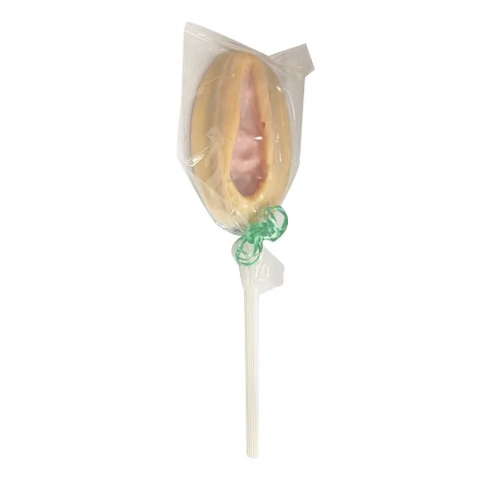 Paleta de Chocolate Forma de Vagina Mediana