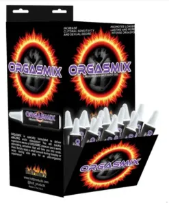 ORGASMIX 144PC/DISPLAY 2ML TUBES