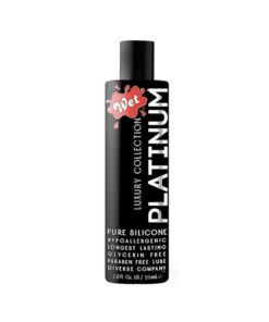 3 OZ WET PLATINUM SILICONE LUB