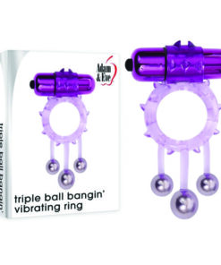 Triple Ball Bangin' Vibrating Ring