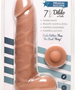 EASY RIDER DILDOW/ BALLS / 7INCH-BROWN