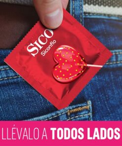 Sico Condon Sabor Fresa (1pz)