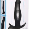TI 7X Rippled Thumping Anal Plug