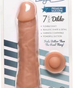 EASY RIDER DILDO/ 7INCH-BROWN