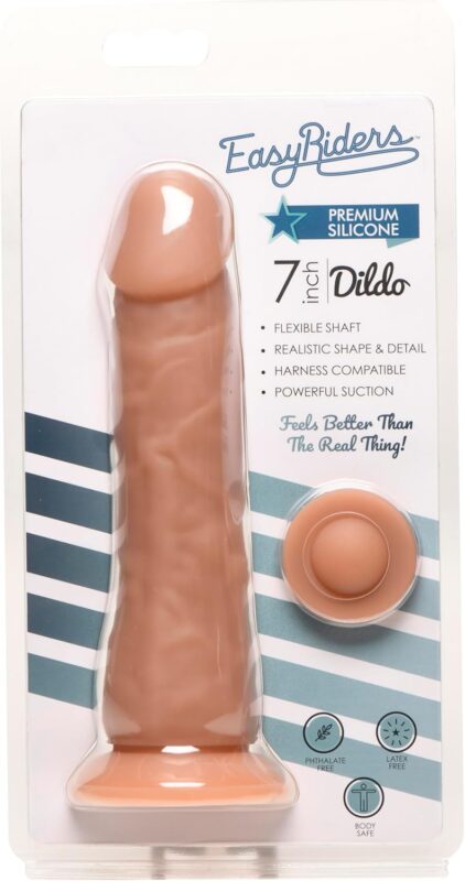 Dildo Realista Café Easy Rider 18cm Curve · fotografía 1