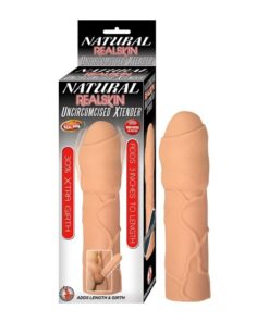 NATURAL REALSKIN UNCIRCUMCISED XTENDER-WHITE
