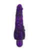 Waterproof 7'' Cock Vibe Plesure Bumps Purple
