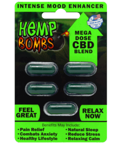 Hemp Bombs Capsule Card 5Pz 75 Mg